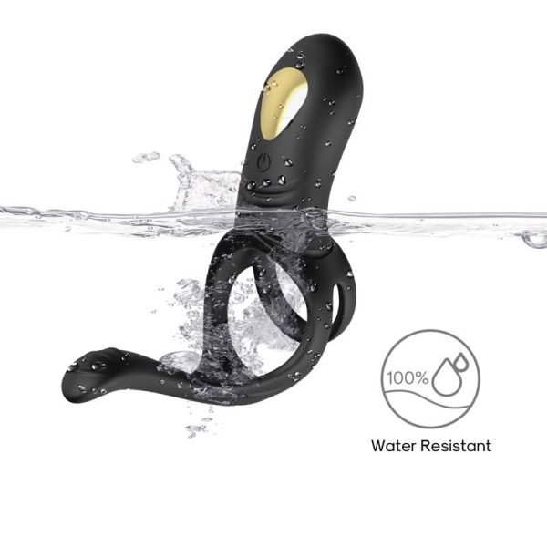 Anillo Vibrador con Estimulación Perianal - imagen 3
