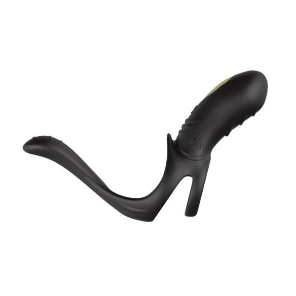 Anillo Vibrador con Estimulación Perianal - imagen 9