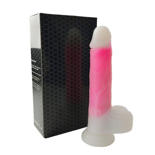 Dildo Doble Capa con Vibración, Thrusting y Calor - imagen 3