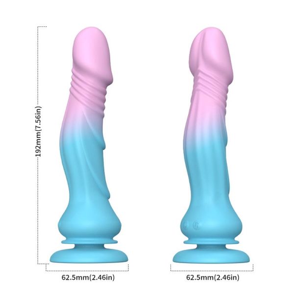Dildo Vibrador con Thrusting y Ventosa - imagen 8