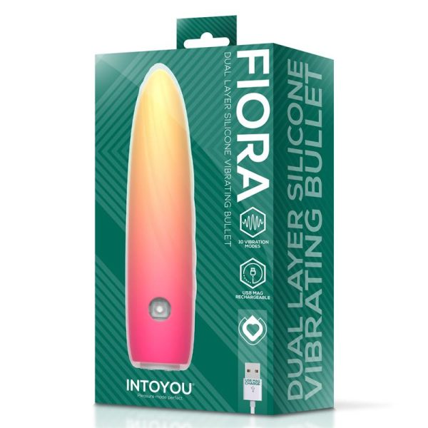 Fiora Bala Vibradora Silicona Doble Capa USB - imagen 8