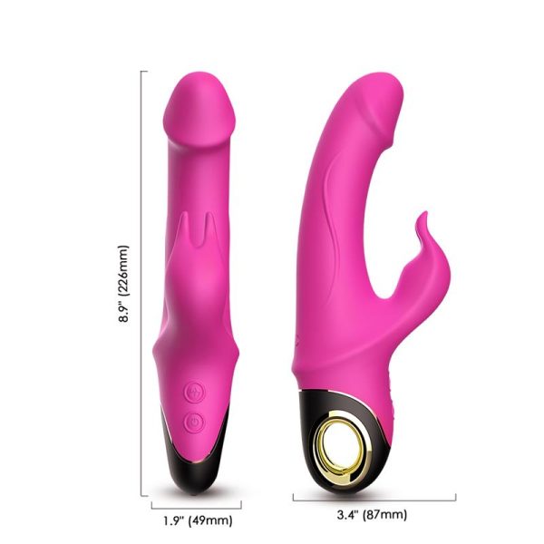 Vibrador con Rotación 360º Rosa - imagen 11