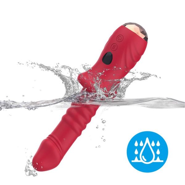 Vibrador con Thrusting Punto G y Pantalla Digital - imagen 2