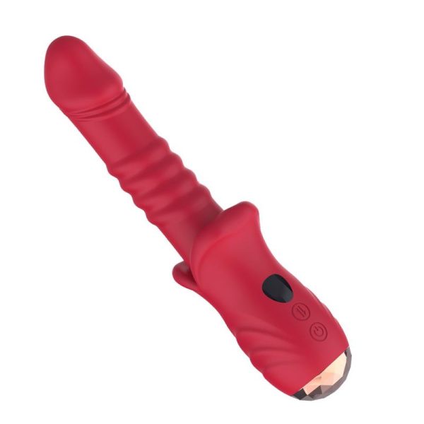 Vibrador con Thrusting Punto G y Pantalla Digital