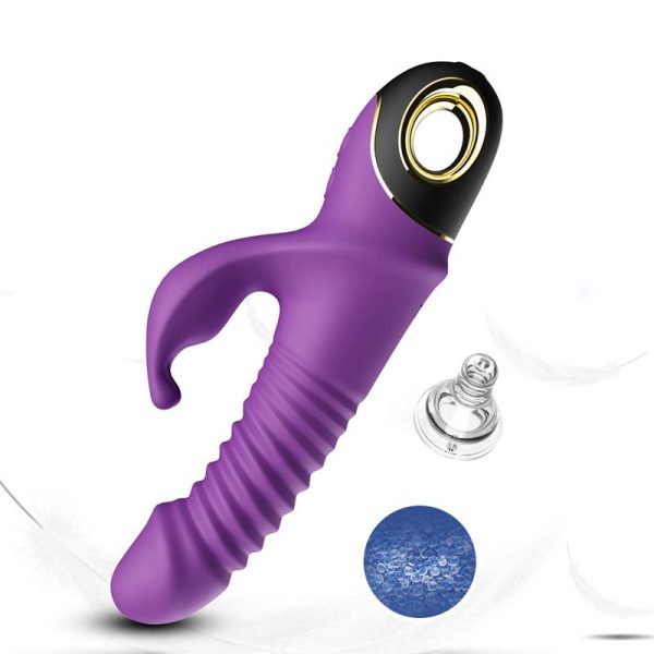 Vibrador con Thrusting y Oscilación 360º Purpura - imagen 5