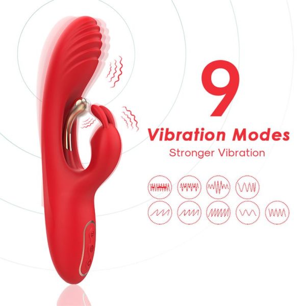 Vibrador Tickler con Rabbit - imagen 7