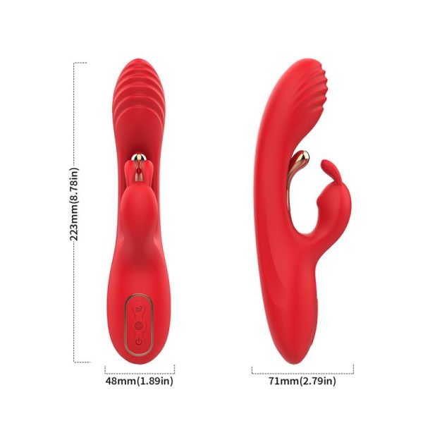 Vibrador Tickler con Rabbit - imagen 8
