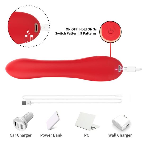 Vibrador Tickler con Rabbit - imagen 9