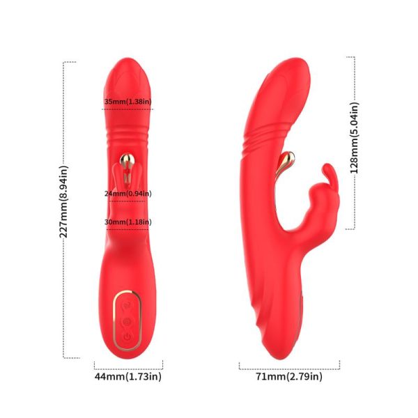 Vibrador Tickler con Thrusting - imagen 5