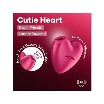 Sexcalofrios 20 Cutie Heart Succionador de Clítoris Battery Series