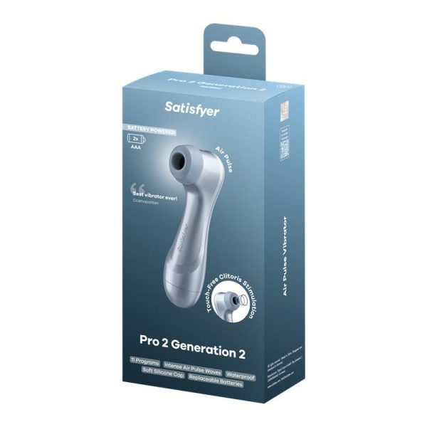 Pro 2 Gen 2 Succionador de Clítoris Battery Series Ice Blue - imagen 5