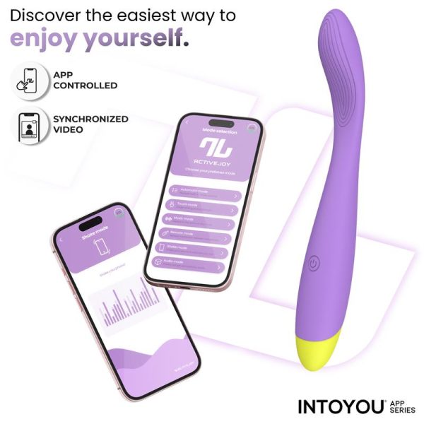Neya Vibrador Punto G con APP Púrpura - imagen 6