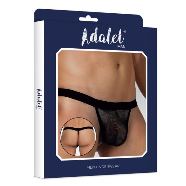 Titan Tanga de Rejilla Talla Única Negro - imagen 2