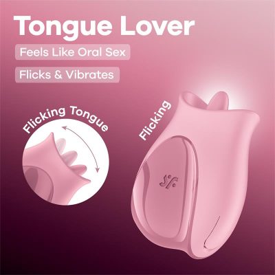 Sexcalofrios 21 Tongue Lover Rosa