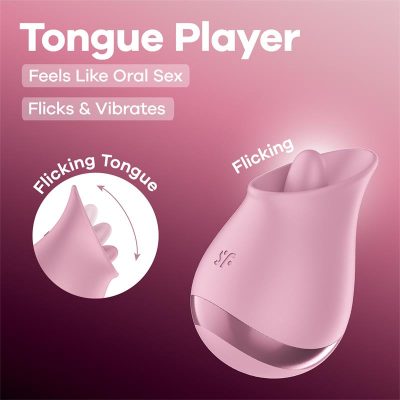 Sexcalofrios 19 Tongue Player Mauve