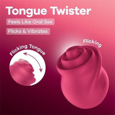 Sexcalofrios 20 Tongue Twister Rojo