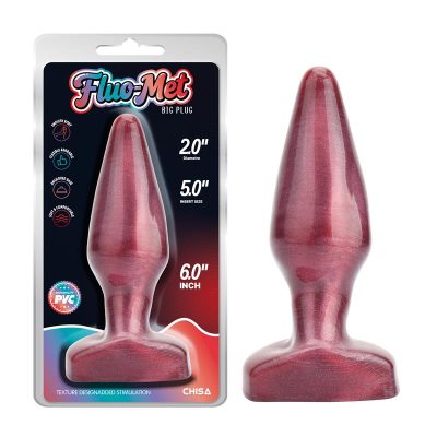 Big Plug Red Plug Anal Rojo 6 - 15.5 cm