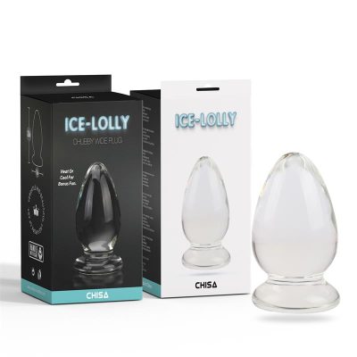 Chubby Wide Plug Anal de Cristal 3