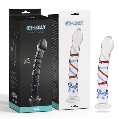 Dildo Anal de Cristal Ice-Loly 7.1