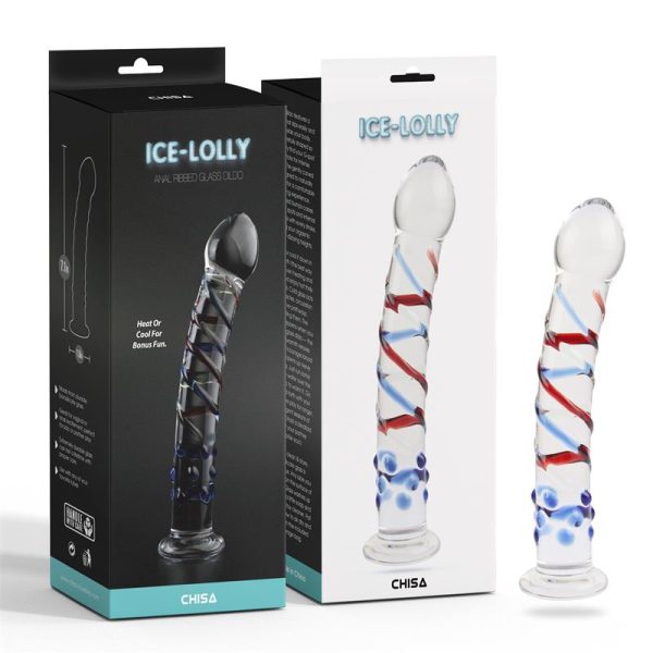 Dildo Anal de Cristal Ice-Loly 7.1