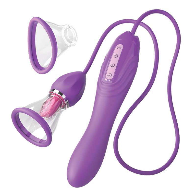 Sexcalofrios 20 Estimulador con Lengua, Succion y Vibración Her Ultimate Pleasure Max