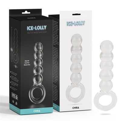 In N Out Dildo Anal de Cristal 6.5