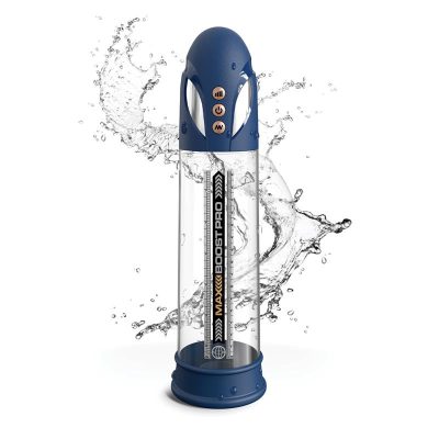 Masturbador Automático Max Boost Pro Flow Azul