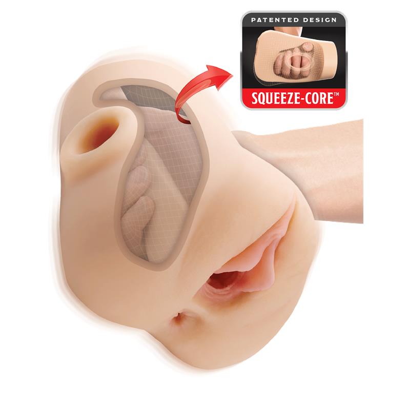 Sexcalofrios 19 Masturbador con Vibración Double Pounder
