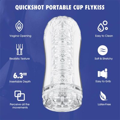 Quickshot Portable Cup Flykiss Masturbador
