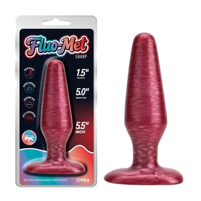 Sharrp Red Plug Anal Rojo 5.5 - 13.9 cm