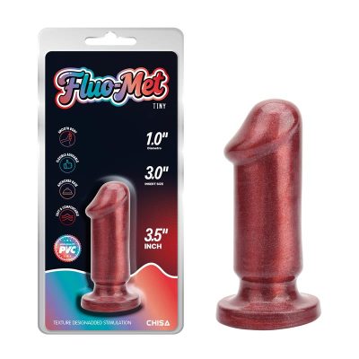 Tiny Red Plug Anal Rojo 3.5 - 9cm