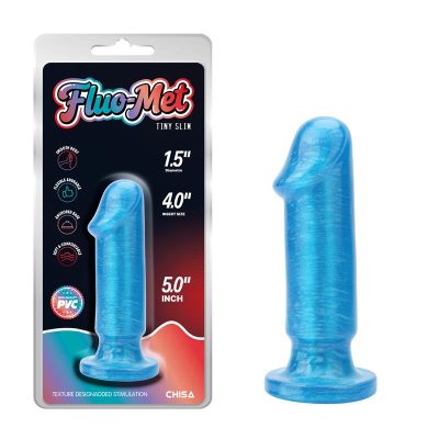 Tiny Slim Blue Plug Anal 5 - 12.5cm