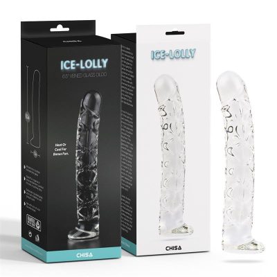 Veined trainer Dildo de Cristal 6.5