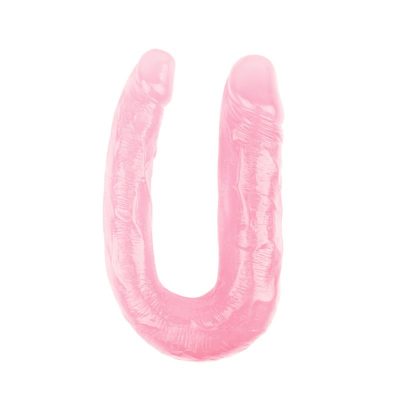 Dildo Doble 13 - 17cm Rosa