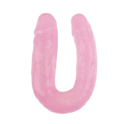 Dildo Doble 14 - 18cm Rosa