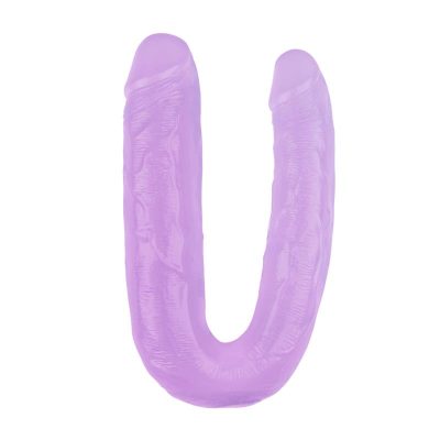 Dildo Doble 17.7 - 22.5cm Purpura