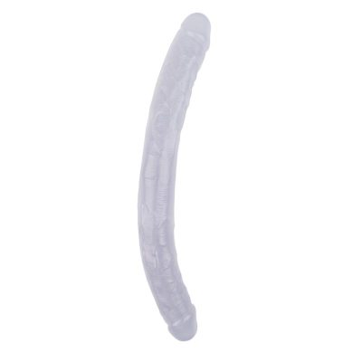 Dildo Doble 18 - 46cm Transparente