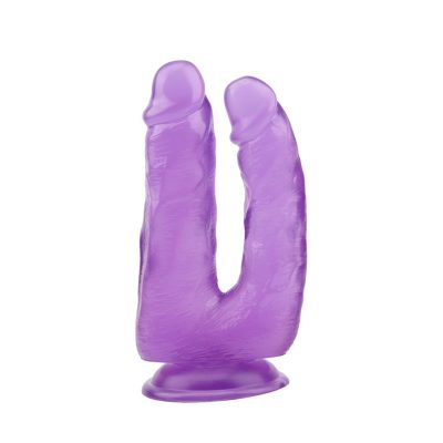 Dildo Doble 6.3 - 18cm Purpura