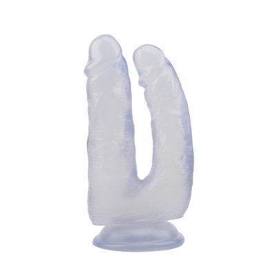 Dildo Doble 6.3 - 18cm Transparente