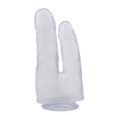 Dildo Doble 7.9 - 23cm Transparente