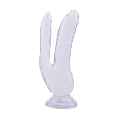 Dildo Doble 8 - 20cm Transparente