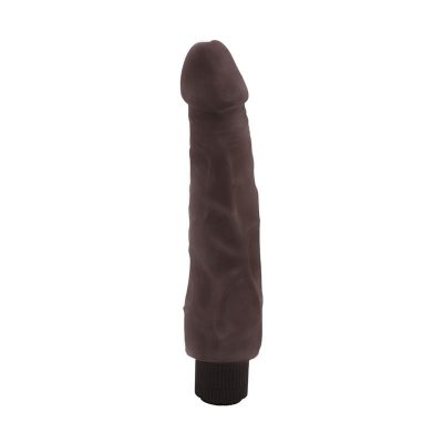 Greedy Guy Vibrador Realista Marrón 24 cm